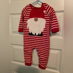 Adorable Holiday Time size 18 months gnome romper.